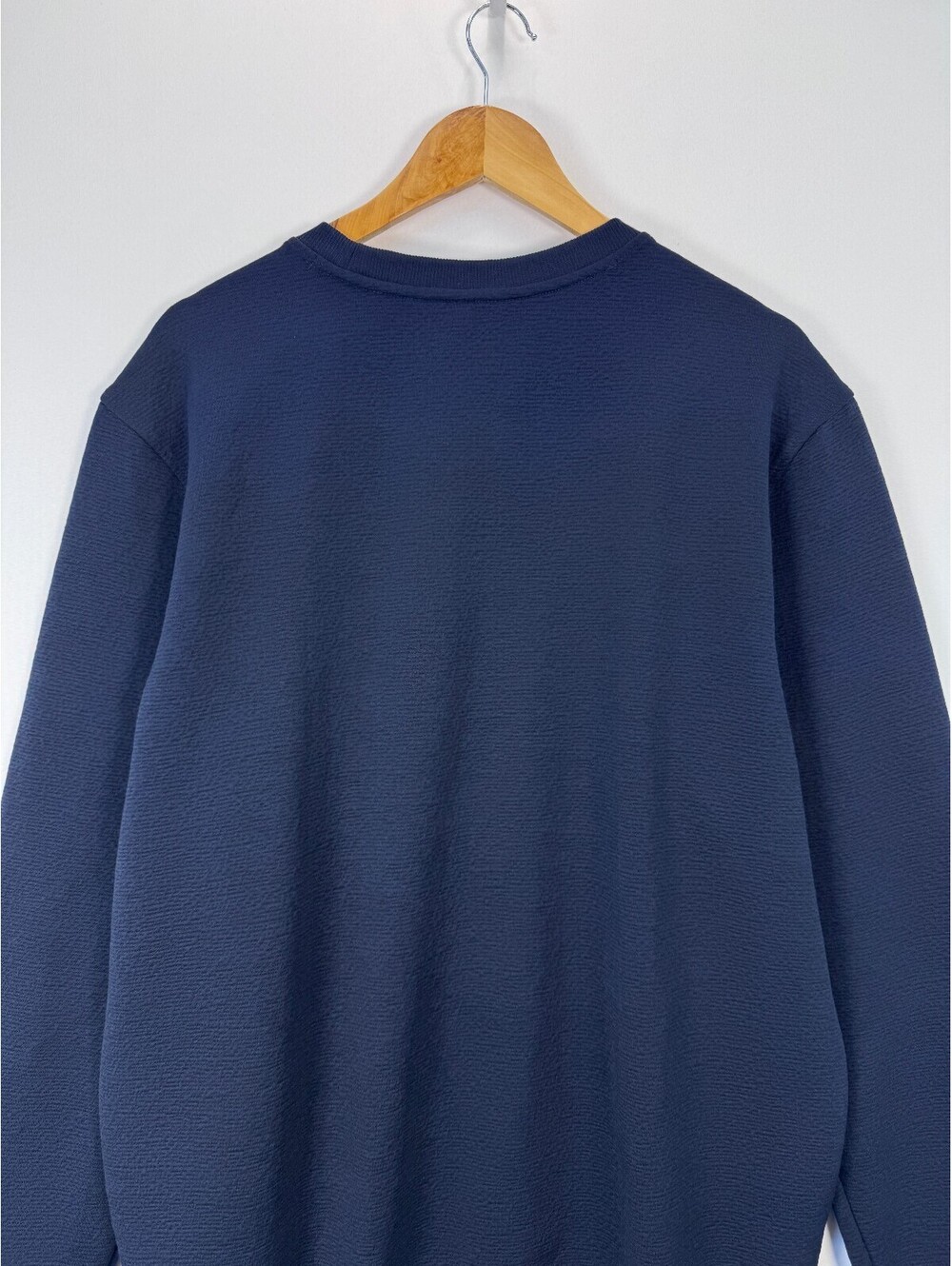 Gerry Men's Navy Textured Crewneck XL Sweatshirt Minimalist Outdoor Stretch Top - Picture 5 of 8